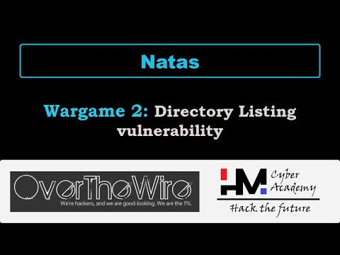 Natas 2 | Directory Listing vulnerability | OverTheWire Wargames