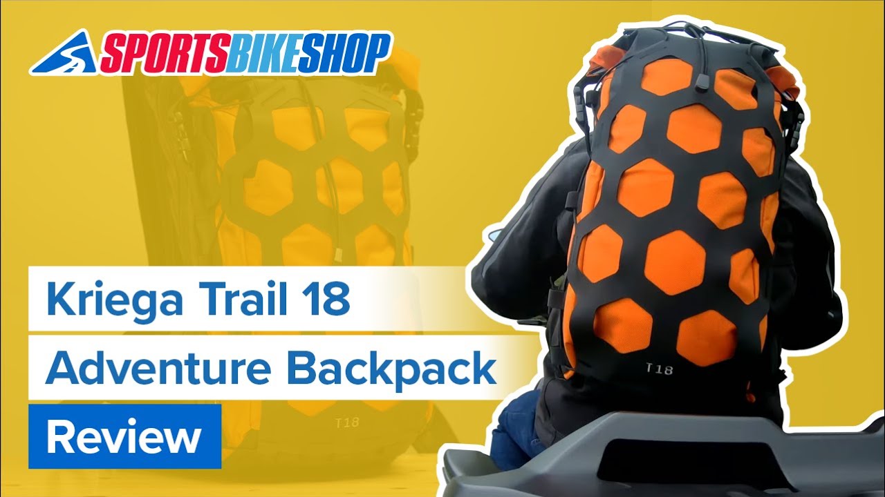 Kriega Trail 18 Adventure Backpack - Coyote Video