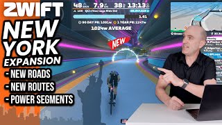 ZWIFT New York Expansion & NEW Power Segment Feature