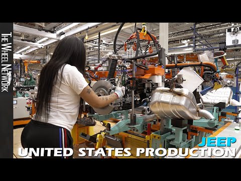 Jeep Grand Cherokee L Production in the United States (Detroit Assembly Complex – Mack Plant)