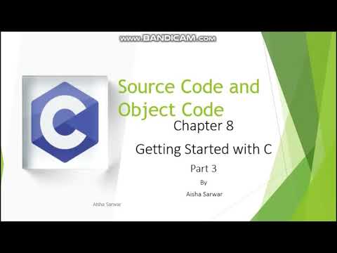 Source Code Vs Object Codechap 8 Part 3