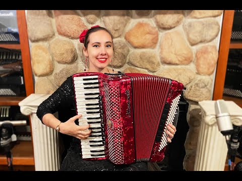 OTTAPRINIIRD - Red Ottavianelli Principessa II Piano Accordion LMMH 41 120 $4499