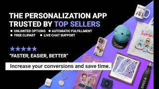 Customily Product Personalizer | Shopify | Sell personalized products faster, easier and better!