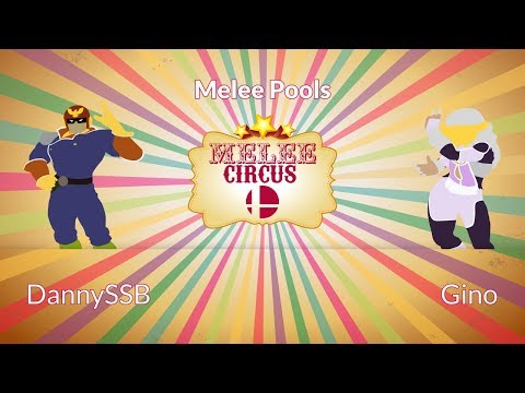 Melee Circus: DannySSB (C. Falcon) vs Gino (Sheik, Falco) - Pools