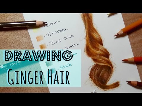 Drawing Tutorial: Realistic Ginger Hair In Coloured Pencil Video Lecture | Study Become an Artist: Colored Pencil Portrait Drawing Tutorial - Art & Craft | Best Video for Art & Craft Drawing Tutorial: Realistic Ginger Hair In Coloured Pencil Video Lecture | Study Become an Artist: Colored Pencil Portrait Drawing Tutorial - Art & Craft | Best Video for Art & Craft