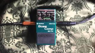 Video thumbnail for Boss Bass Comp BC 1X by Bonedo Synthesizers