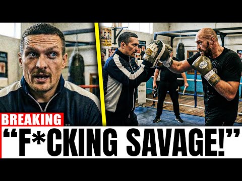 “I Wasn’t Expecting That.” — Usyk BREAKS SILENCE After Training With Tyson Fury