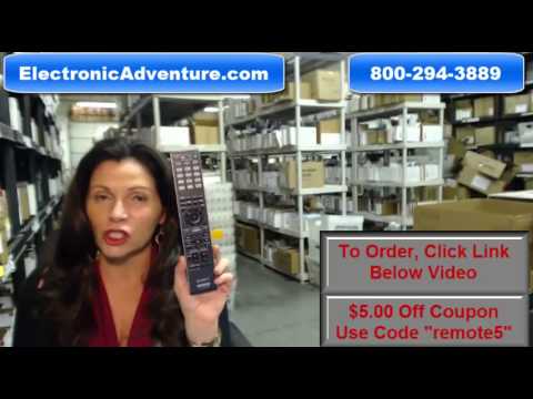 Original Sony RM-AAP022 A-V Receiver Remote Control - $5 Off Coupon Code - ElectronicAdventure