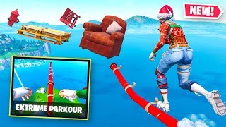 Floating EXTREME PARKOUR In Fortnite Creative!