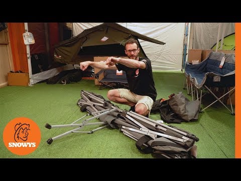 Oztent Bunker XL Stretcher Tent - How to setup & pack away
