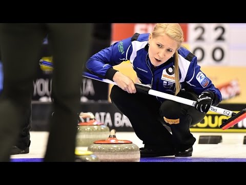 CURLING: GER-FIN WCF World Mixed Doubles Chp 2016 - Group B