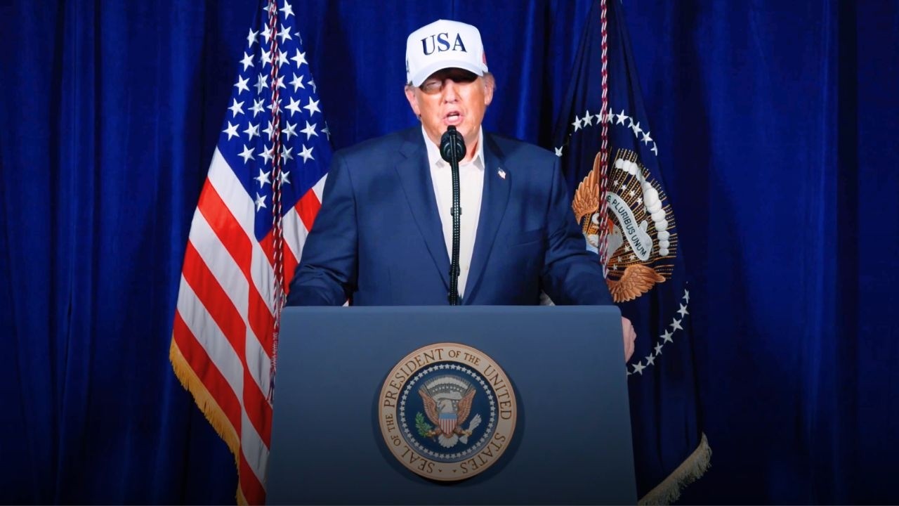 Donald Trump On Iran Attack: Watch The Full 8-Minute Statement