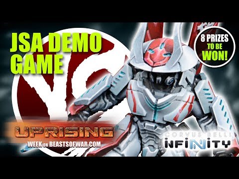 Infinity Uprising: JSA Vs USAriadna Demo Game