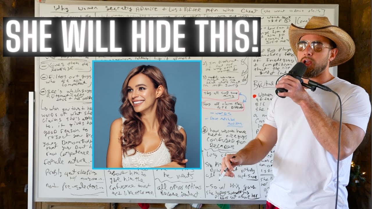 Why WOMEN secretly ADMIRE and LUST after men who CHEAT (she won't admit this female nature secret)