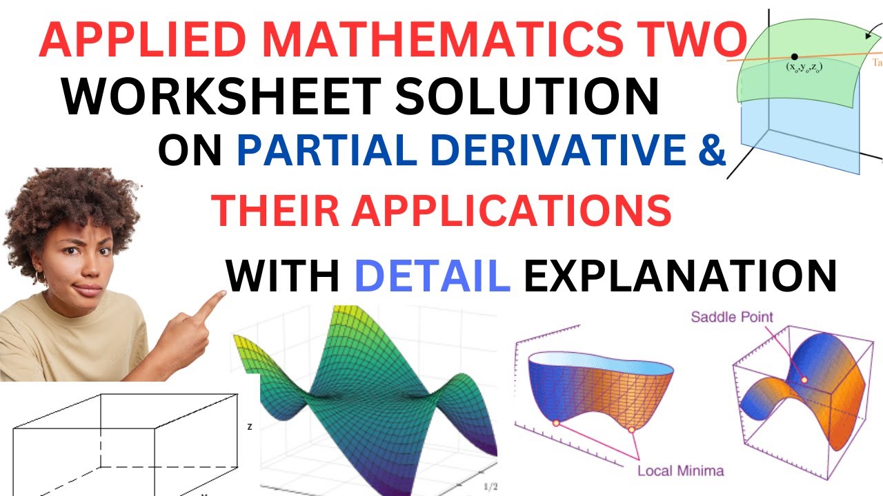 #ASTU Applied Mathematics two worksheet Solution with detail Explanation