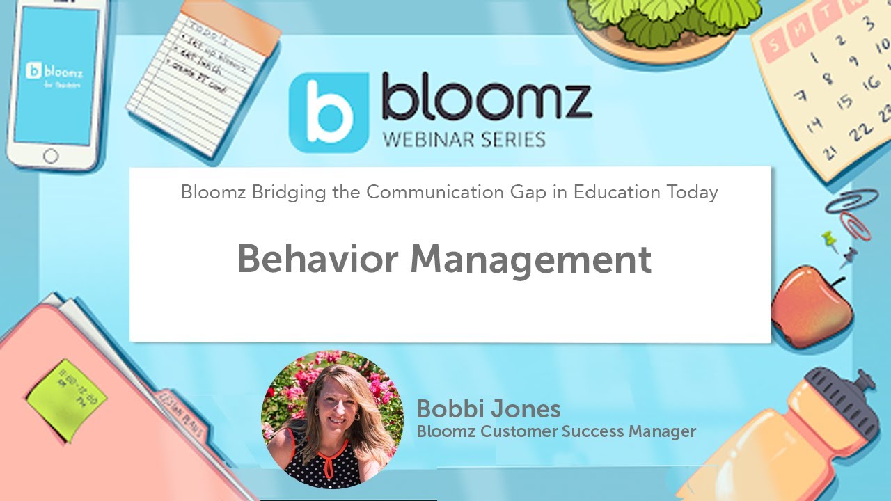 Back-to-School Professional Development #4: Behavior Management | Bloomz Webinars