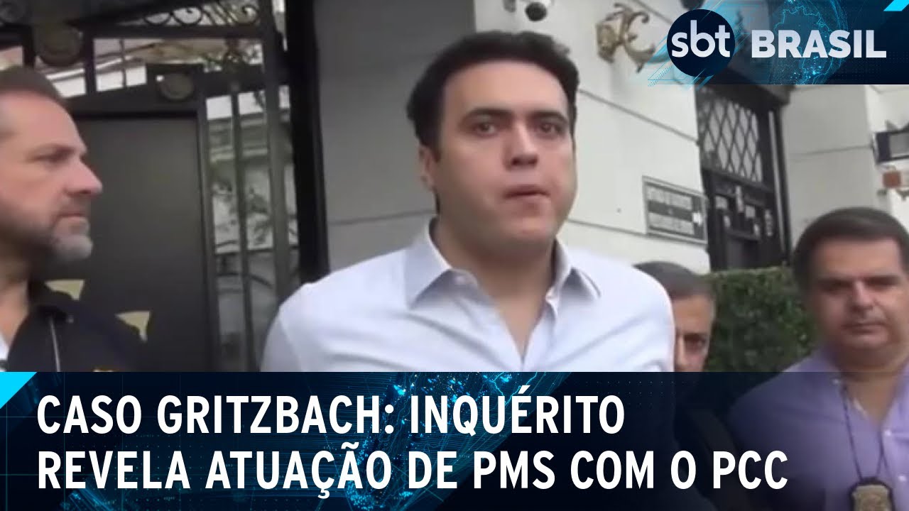 Policiais acusados de participar da morte de Gritzbach prestam depoimento | SBT Brasil (21/01/25)