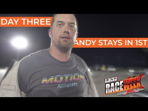Race Week 2.0 - Day Three - Tulsa, Oklahoma - Andy doesn't get the passes he wants, but still leads!