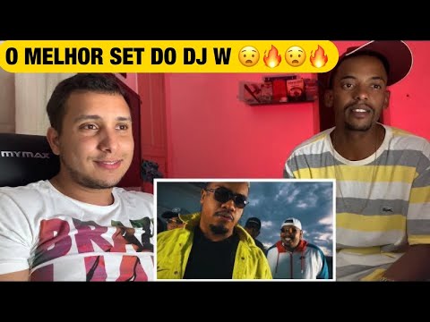 REACT 🔥 Set Djay W 3 - MC Vitão do Savoy, MC Davi, MC Ryan SP e MC PP DA VS