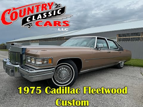 1975 Cadillac Fleetwood (CC-1841358) for sale in Staunton, Illinois