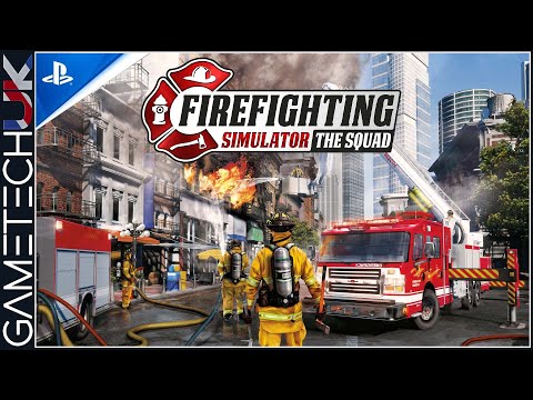 Firefighting Simulator : The Squad  - PLAYSTATION 5 GAMEPLAY