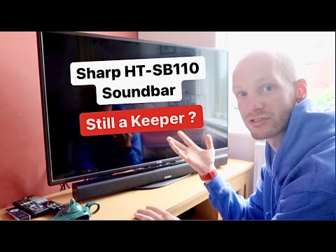 Namų kino sistema Sharp HT-SBW110 garso sistemos (soundbar) kolonėlė 2.1 kanalai 180 W Juoda