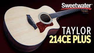 Video thumbnail for Taylor 214ce Plus Acoustic-electric Guitar Demo by Sweetwater
