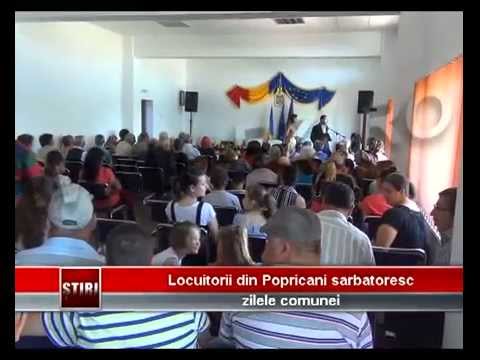 Locuitorii din Popricani sarbatoresc zilele comunei   BZITV