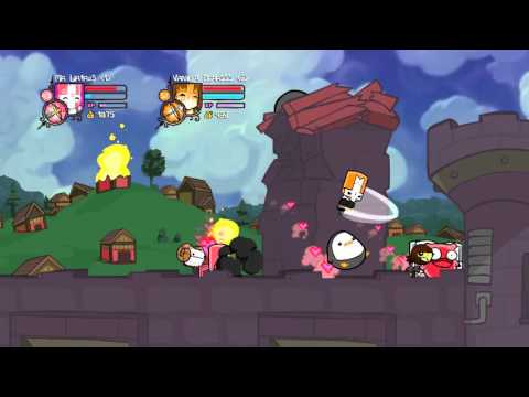 Let's Play Castle Crashers - #18 - We Hate This Game - Impossible Mode - Fiery Passion