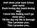 This I promise you - nsync  (lyrics)
