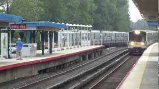 preview picture of video 'MTA Long Island Rail Road Bombardier M7 #7336 & #7354 at Lynbrook'