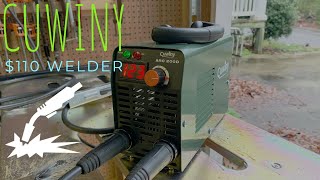 $110 Cuwiny Mini ARC Welder unboxing + review! Best Mini Welder for the price?