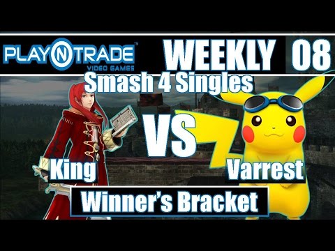 PnT Wacky Weekly #8 - King (Robin) VS Varrest (Pikachu) SSB4 Winner's R3