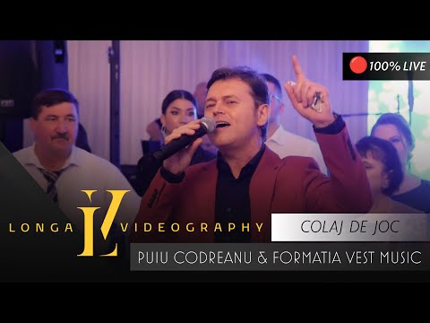 Puiu Codreanu & Formatia Vest Music ❌ Colaj de joc ❌  Nunta Andrei - Ana