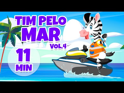 Tim Pelo Mar Vol. 4 - Giramille 11 min | Desenho Animado Musical