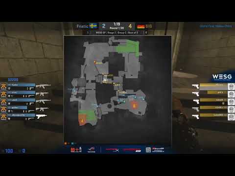 WESG 2017. Fnatic vs BIG