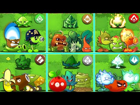 6 Team Plants & Mint Battlez - Who Will WIn? - PvZ 2 Team Plant vs Team Plant