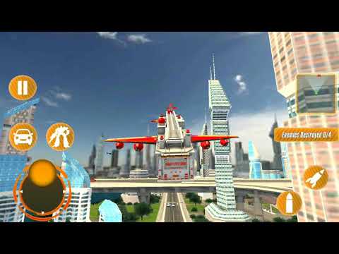 Rescue hero works as fire men in flying fire truck driving games - Android Gameplay