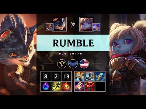 Rumble Support vs Poppy - NA Diamond Patch 25.15