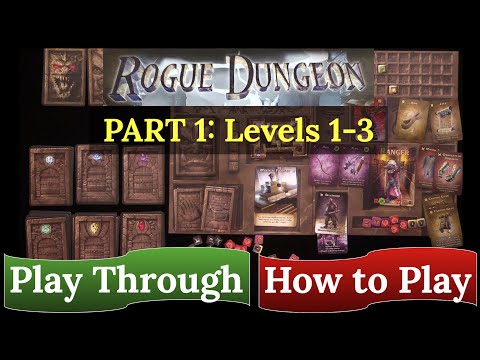 Rogue Dungeon (Levels 1-3): How to Play & Play Through - PART 1