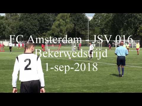 20180901 FC Amsterdam - JSV O16 (beker) 0-9