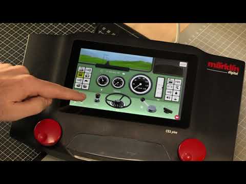 Steuerung einer Diesellokomotive (V200) - Fahrsimulator der Märklin Central Station