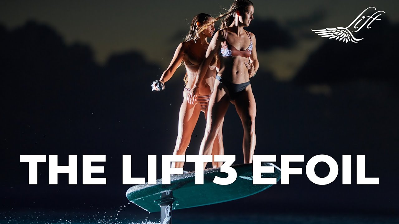 The LIFT3 eFoil - Lift Foils 3rd Generation Electric Hydrofoil Surfboard [EN]