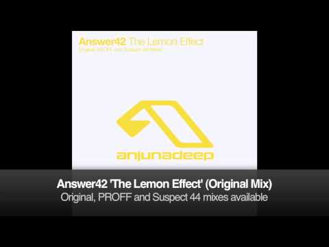 Answer42 - The Lemon Effect (Original Mix)