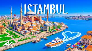 Istanbul 🇹🇷 4K Drone Footage | Iconic Hagia Sophia, Blue Mosque & Breathtaking B