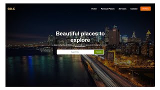 How to make beautiful website using HTML & CSS | Website full tutorial 2024