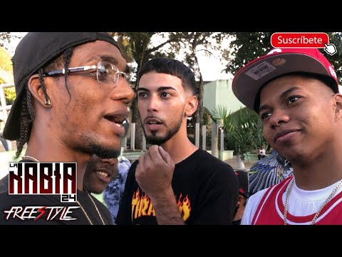 🤣jajaja ( BROMA PESADA ) La Rabia 24 & Miguelo vs Dos Panas - Freestyle en Jarabacoa
