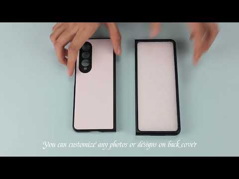 Sublimation 2D TPU Phone Case For Z-Fold 4 folding Case