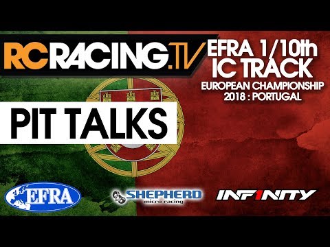 EFRA 1/10th IC Track Euros  - PIT TALKS