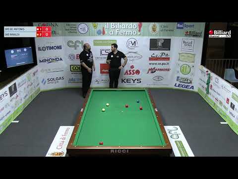 De' Antonis Andrea VS Rinaldi Simone - Campionato Italiano Master Boccette - Fermo 24/25